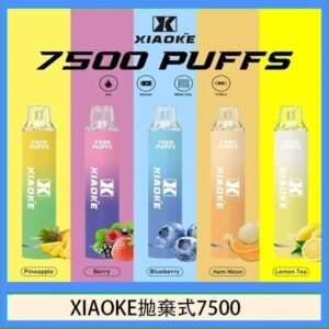 梟客XIAOKE一次性電子菸拋棄式7500口