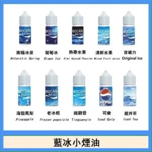 藍冰系列電子煙主機小煙油30ml（4%）